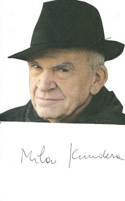 Lot 436 - KUNDERA MILAN: (1929-2023)