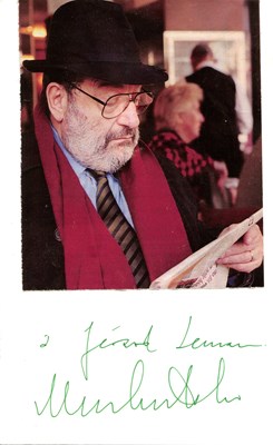 Lot 438 - ECO UMBERTO: (1932-2016)