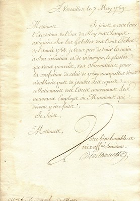 Lot 705 - SILHOUETTE ÉTIENNE DE: (1709-1767)