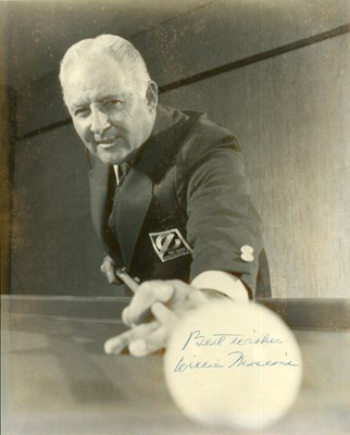 Lot 592 - MOSCONI WILLIE: (1913-1993)