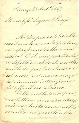 Lot 990 - ARTUSI PELLEGRINO: (1820-1911)