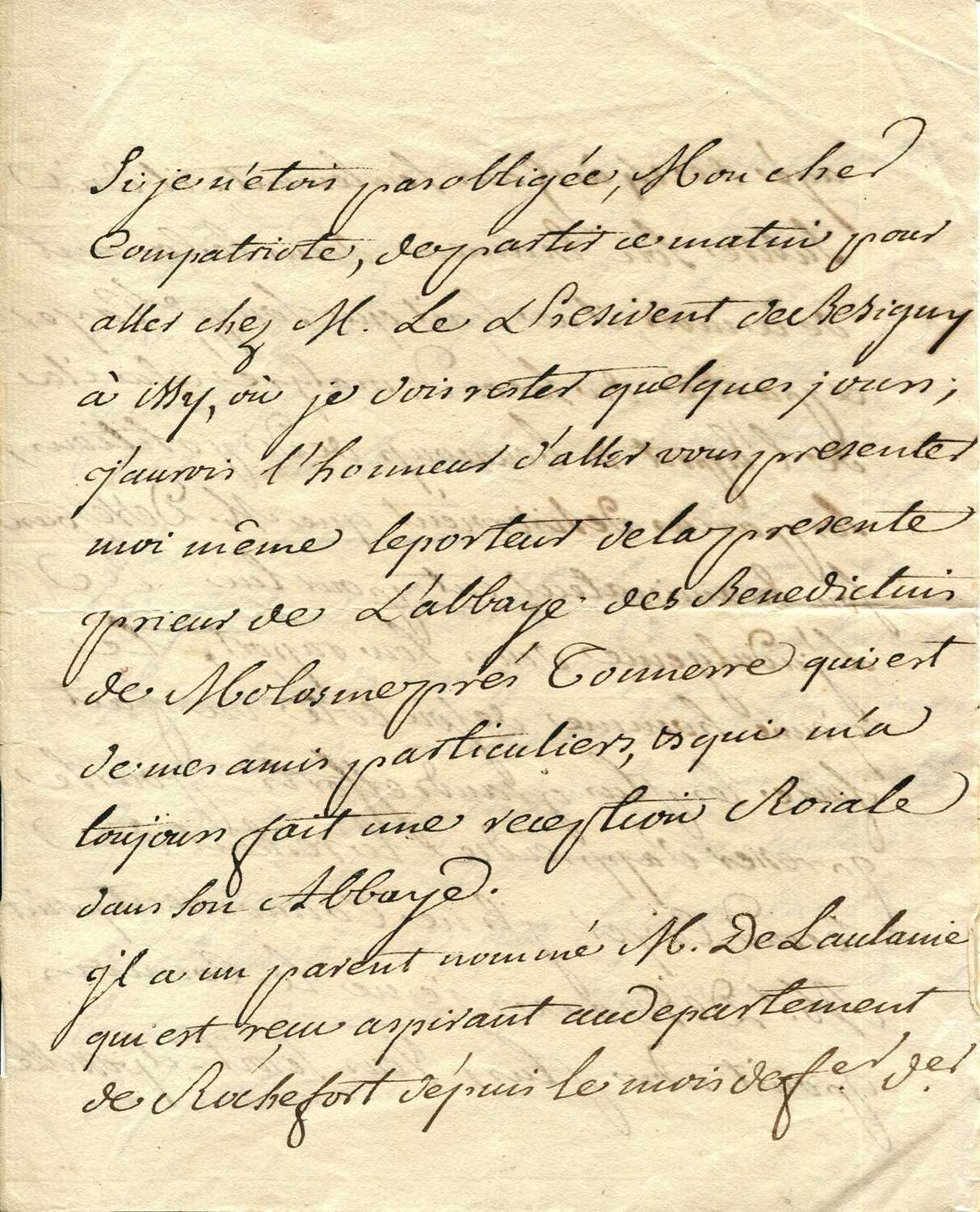Lot 707 - D´ ÉON CHEVALIÈRE: (1728-1810)