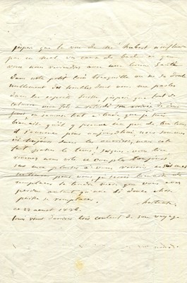 Lot 1205 - BEAUHARNAIS HORTENSE DE: (1783-1837)