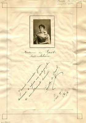Lot 726 - DU GAST CAMILLE: (1868-1942)