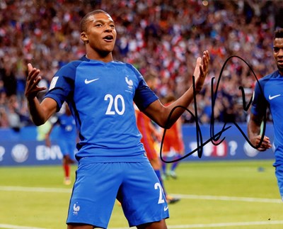 Lot 618 - MBAPPÉ KYLIAN: (1998- )
