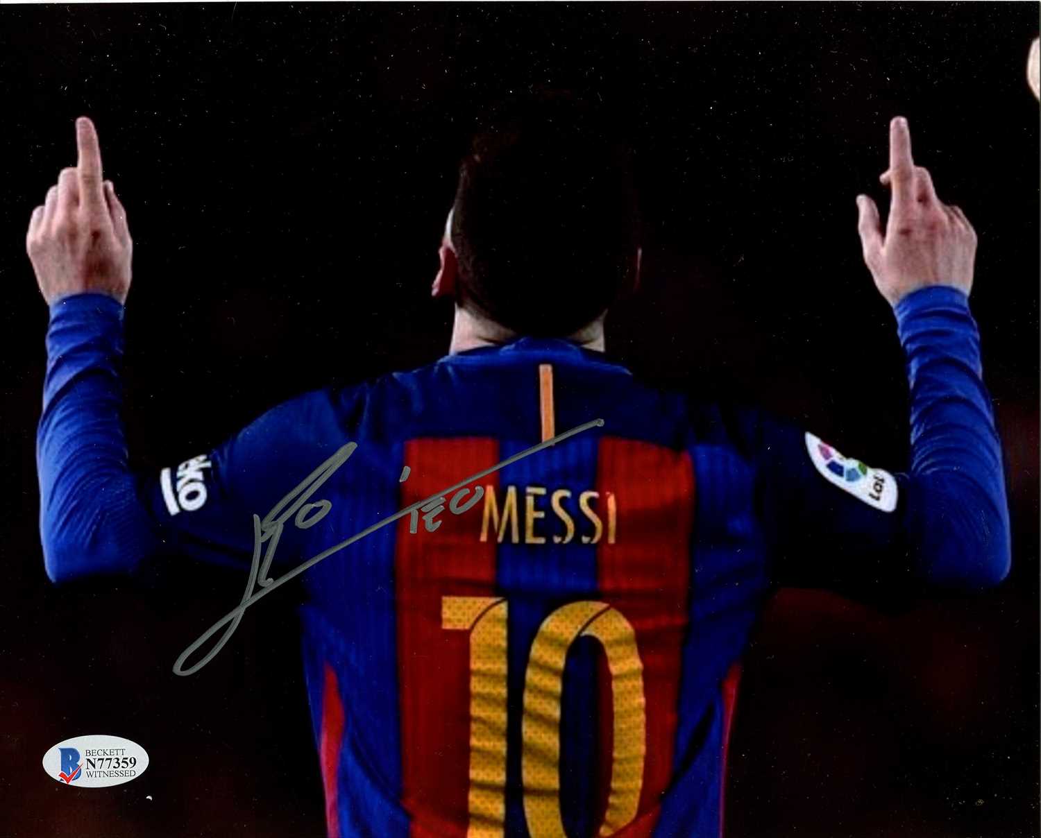 Lot 616 - MESSI LIONEL: (1987- )
