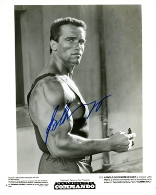 Lot 439 - SCHWARZENEGGER ARNOLD: (1947- )