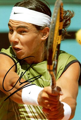 Lot 601 - NADAL RAFAEL: (1986- )