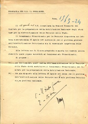 Lot 341 - MUSSOLINI BENITO: (1883-1945)