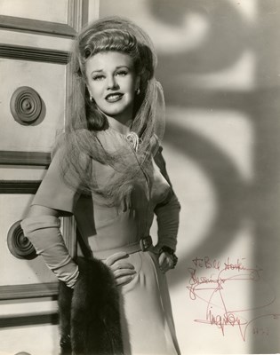 Lot 60 - ROGERS GINGER: (1911-1995)