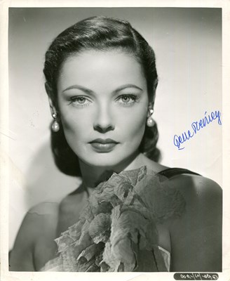 Lot 185 - TIERNEY GENE: (1920-1991)