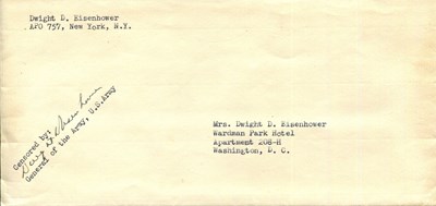 Lot 1163 - EISENHOWER DWIGHT D.: (1890-1969)
