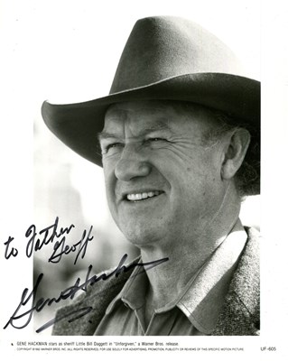 Lot 17 - HACKMAN GENE: (1930-2025)