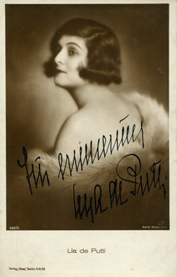 Lot 351 - DE PUTTI LYA: (1896-1931)