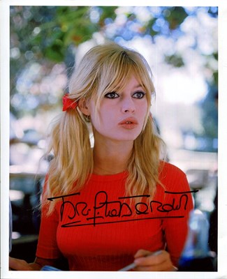Lot 206 - BARDOT BRIGITTE: (1934- )