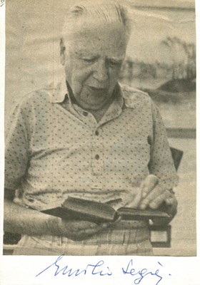 Lot 1062 - SEGRE EMILIO: (1905-1989)
