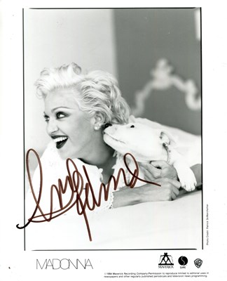 Lot 252 - MADONNA: (1958- )