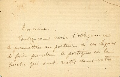 Lot 1060 - CURIE MARIE: (1867-1934)