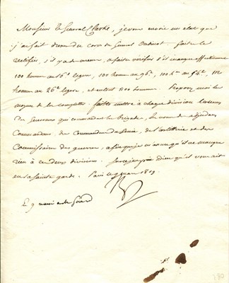 Lot 1202 - NAPOLEON I: (1769-1821)