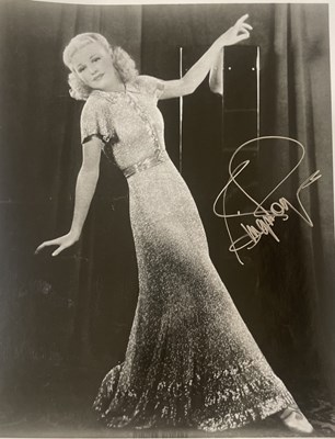 Lot 181 - ROGERS GINGER: (1911-1995)