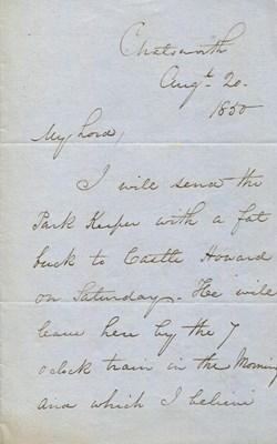 Lot 679 - PAXTON JOSEPH: (1803-1865)