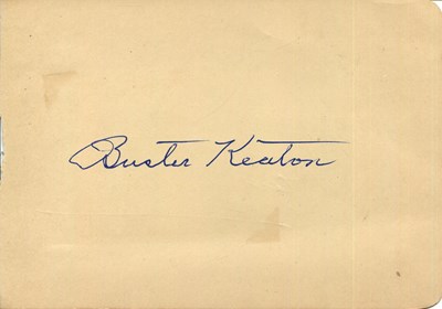 Lot 674 - KEATON BUSTER: (1895-1966)