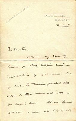 Lot 725 - WELLS H.G.: (1866-1946)