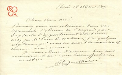 Lot 696 - BARTHOLDI FREDERIC AUGUSTE: (1834-1904)