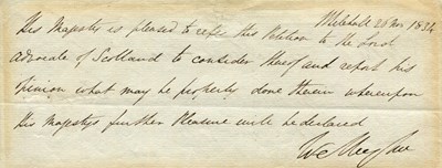 Lot 732 - WELLINGTON DUKE OF: (1769-1852)