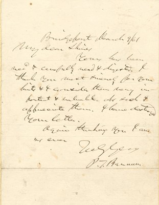 Lot 680 - BARNUM P. T.: (1810-1891)