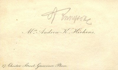Lot 1071 - TENNYSON ALFRED: (1809-1892)