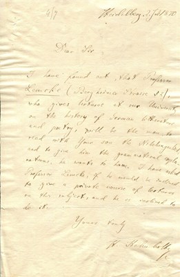 Lot 1119 - HELMHOLTZ HERMANN VON: (1821-1894)