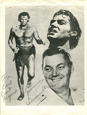 Lot 166 - WEISSMULLER JOHNNY: (1904-1984)