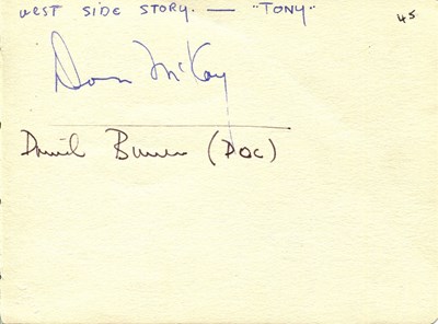 Lot 5 - WEST SIDE STORY