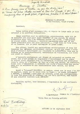Lot 1114 - BARTHÉLEMY RENÉ: (1889-1954)