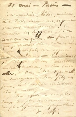 Lot 967 - HUGO VICTOR: (1802-1885)