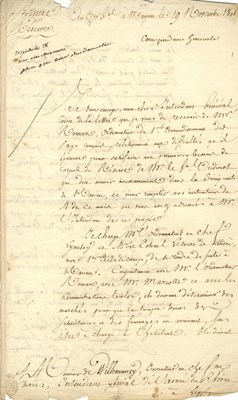 Lot 1200 - KELLERMANN FRANÇOIS CHRISTOPHE: (1735-1820)