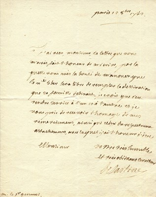Lot 1225 - SARTINE ANTOINE DE: (1729-1801)