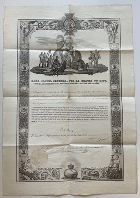 Lot 1217 - [ISABEL II]: (1830-1904)