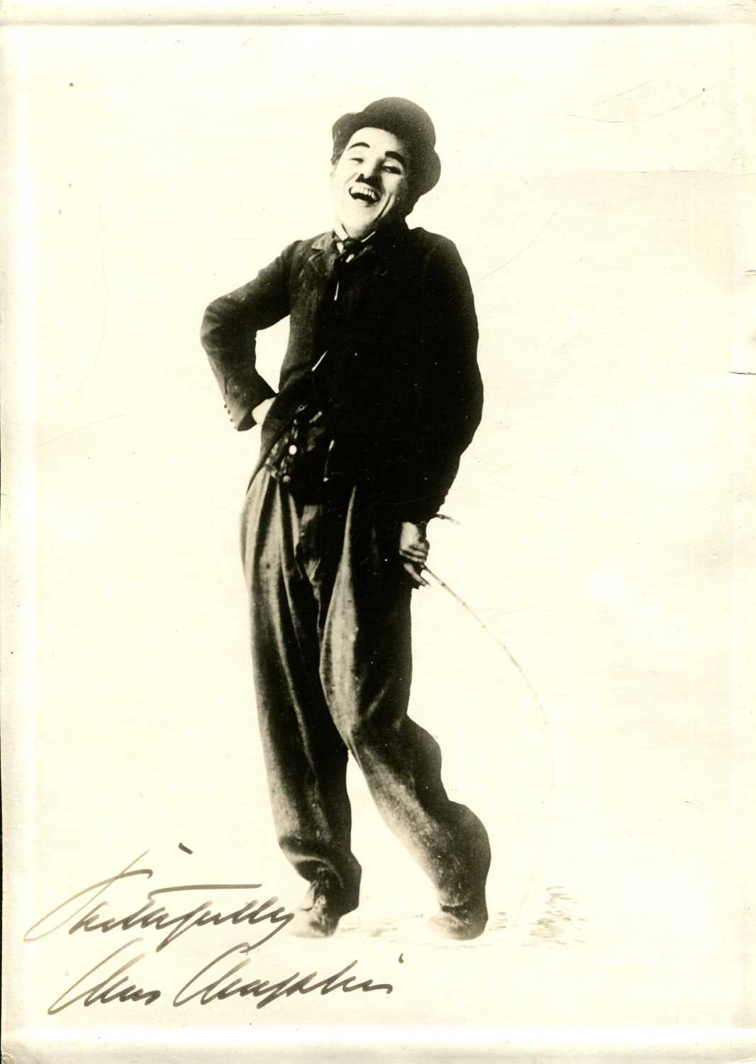 Lot 99 - CHAPLIN CHARLES: (1889-1977)