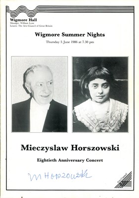 Lot 792 - HORSZOWSKI MIECZYSLAW: (1892-1993) (x2)