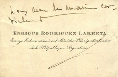 Lot 1096 - VISITING CARDS: (x16)