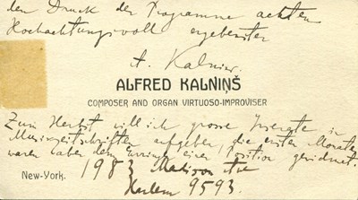 Lot 1089 - VISITING CARDS: (x11)