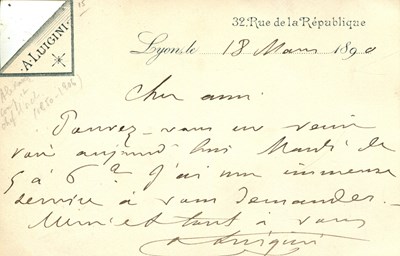 Lot 743 - LUIGINI ALEXANDRE: (1850-1906)