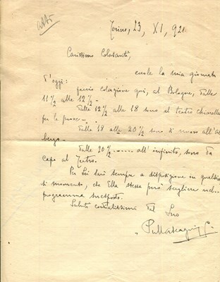 Lot 773 - MASCAGNI PIETRO: (1863-1945)