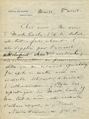 Lot 748 - FAURE GABRIEL: (1845-1924)