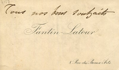 Lot 1066 - FANTIN-LATOUR HENRI: (1836-1904)