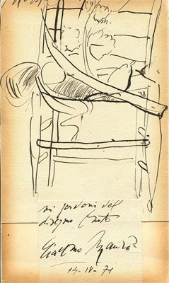 Lot 925 - MANZÙ GIACOMO: (1908-1991)