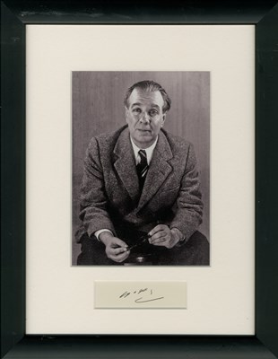 Lot 1021 - BORGES JORGE LUIS: (1899-1986)
