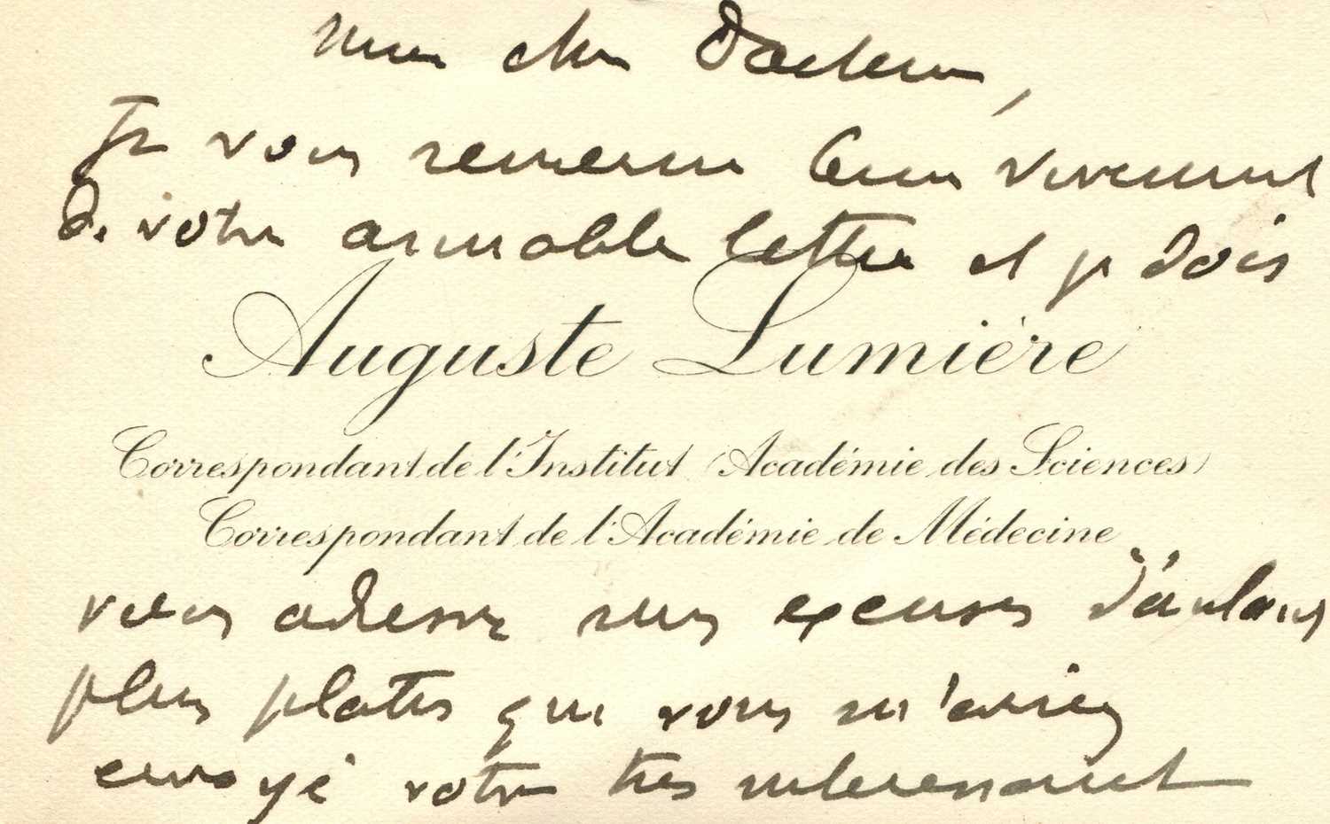 Lot 1352 - LUMIERE BROTHERS (x2)